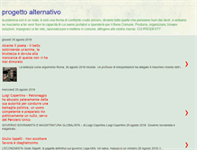 Tablet Screenshot of progettoalternativo.com